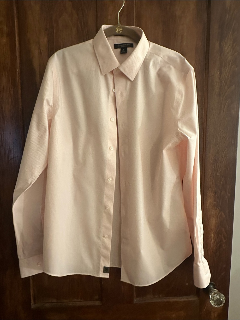 Banana Republic Light Pink Men's Dress Shirt
